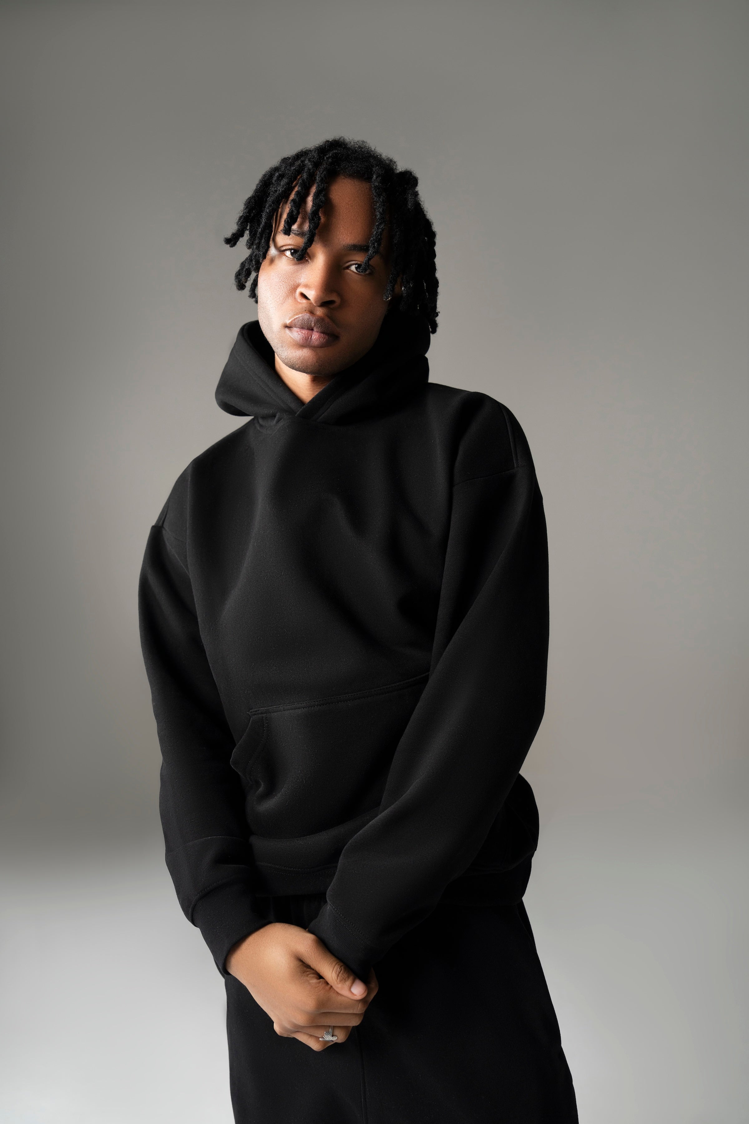 THE COZY HOODIE (BLACK)